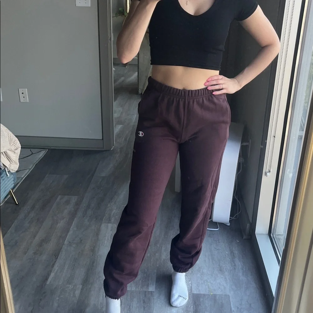 Champion Dark Sweatpants with Logo